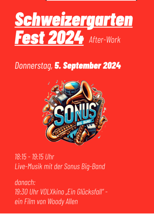 Sonus Big Band im Schweizergarten